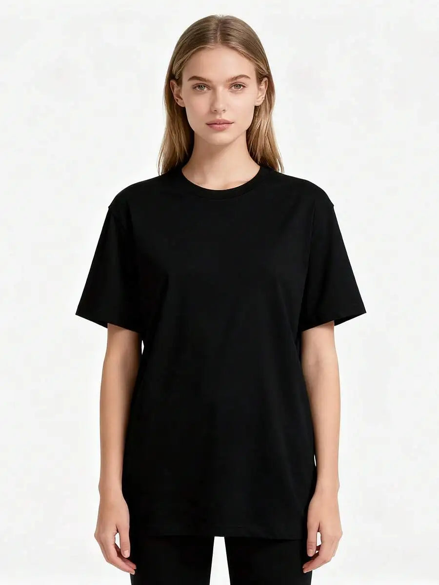 Distressed Anime Goth Oversized Graphic Streetwear Tee