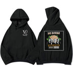 Retro Event Graphic Hoodie with Relaxed Streetwear Silhouette and Back Artwork