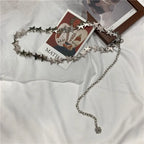 Star Charm Waist Belt Chain for Y2K, Punk and Alternative Fashion