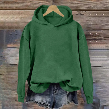Oversized Minimalist Pullover Hoodie with Relaxed Fit for Everyday Casual Streetwear