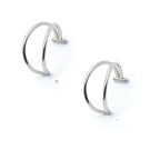 Punk Clip On Lip and Nose Ring Set for Alternative Looks
