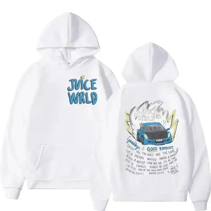 Oversized Back Graphic Hoodie with Minimal Front Detail Streetwear Design