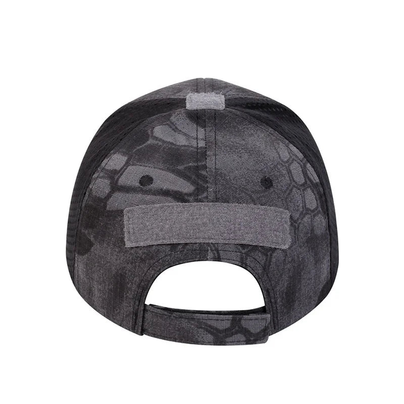 Unisex Mesh Baseball Cap with Graphic Embroidery for Outdoor Casual and Adventure Style