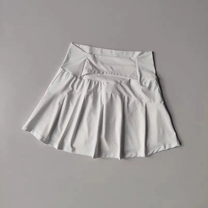Performance High Waist Active Mini Skirt With Built-In Sport Styling