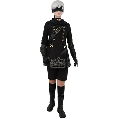 Men's Layered Utility Outfit Set with Long Sleeve Top and Fashion Accessories Collection