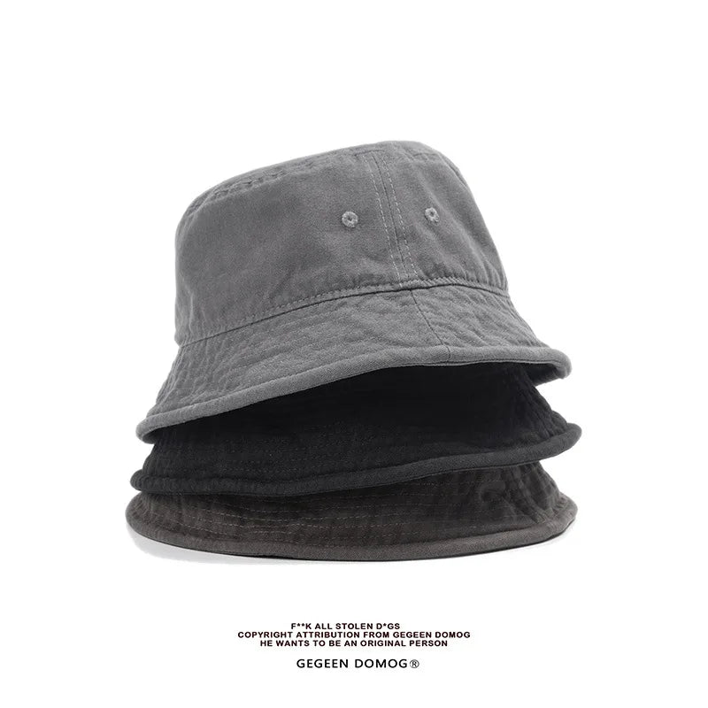 Minimalist Soft Bucket Hat Casual Streetwear Outdoor Everyday Fashion Cap
