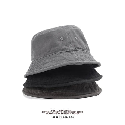 Minimalist Soft Bucket Hat Casual Streetwear Outdoor Everyday Fashion Cap