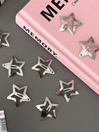 Celestial Star Hair Clip Set Y2K Alternative Statement Accessories Collection