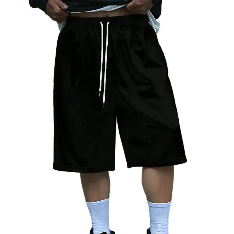 Minimalist Cotton Streetwear Shorts with Relaxed Fit and Clean Casual Styling