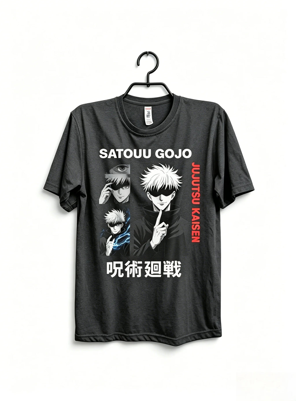 Mystic Sorcerer Anime Graphic Oversized Streetwear Cotton Casual T-Shirt