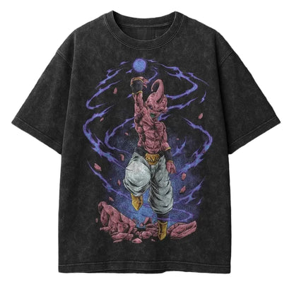 Anime Cosmic Villain Manga Graphic Vintage Oversized Streetwear Cotton Tee