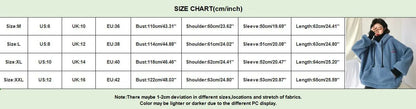 Women's Plush Two-Tone Hooded Fleece Pullover with Relaxed Fit for Cozy Everyday Wear