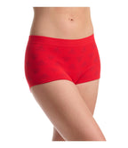 3-Piece Women’s Seamless Boyshort Panties Set with Full-Coverage Silhouette, Stretch-Looking Construction and Assorted Solid Colors