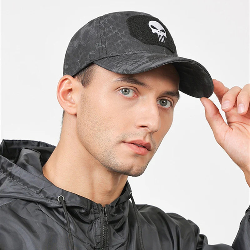 Unisex Mesh Baseball Cap with Graphic Embroidery for Outdoor Casual and Adventure Style