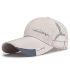 Unisex Breathable Mesh Baseball Cap with Adjustable Fit for Summer Outdoor Activities