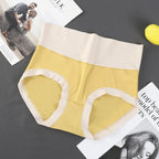 High-Waisted Color-Block Brief with Wide Contrast Waistband