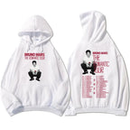 Vintage Tour Style Graphic Hoodie with Relaxed Fit and Streetwear Appeal