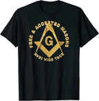 Vintage Symbol Graphic Streetwear Cotton T-Shirt with Heritage-Inspired Emblem Design