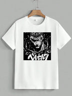Dark Anime Goth Oversized Distressed Streetwear Graphic Tee