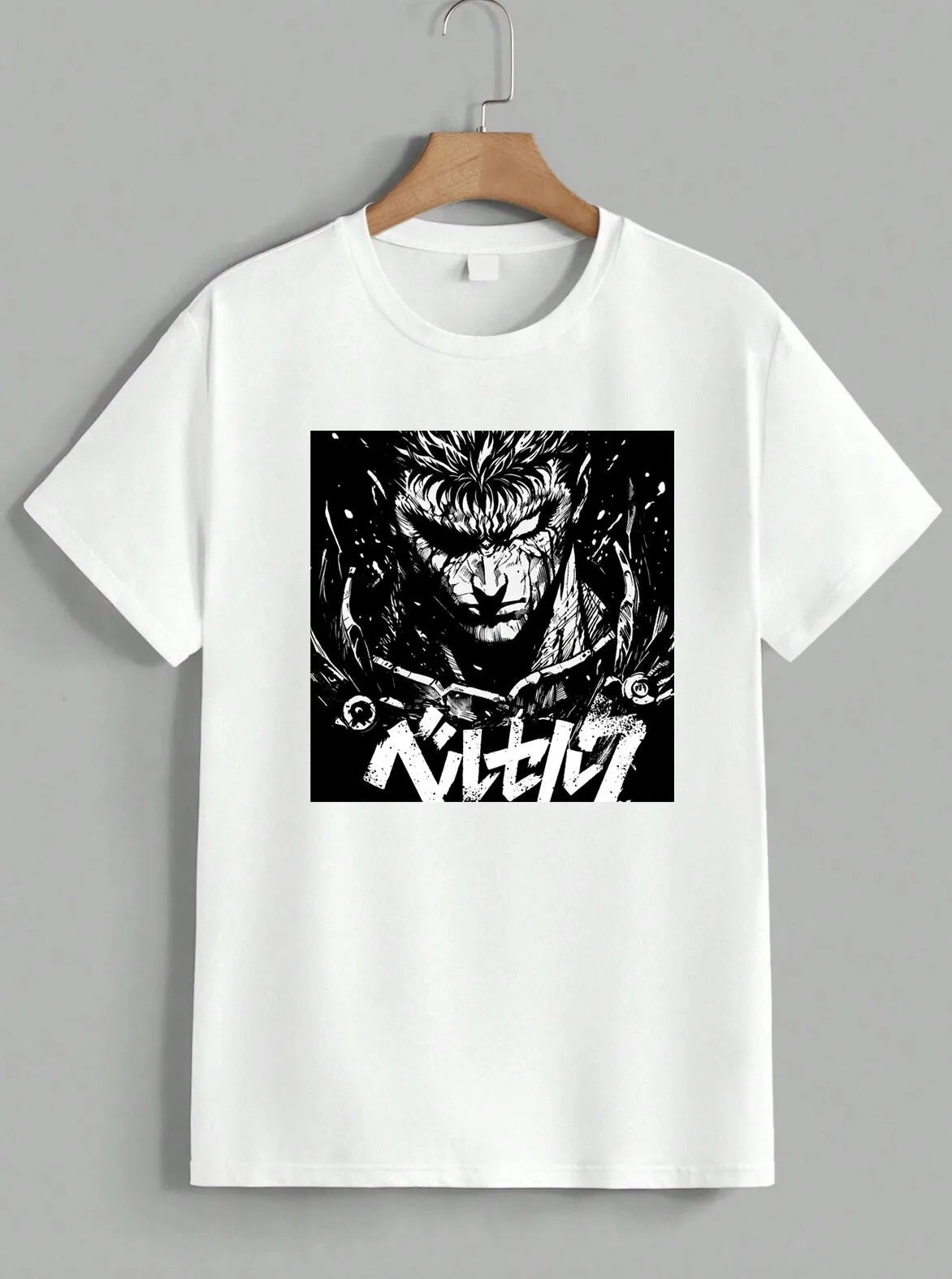 Dark Anime Goth Oversized Distressed Streetwear Graphic Tee