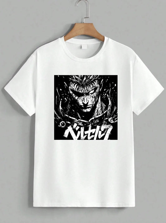 Dark Anime Goth Oversized Distressed Streetwear Graphic Tee