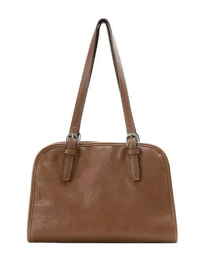 Vintage Inspired Large Capacity Tote Bag with Multi Carry Design