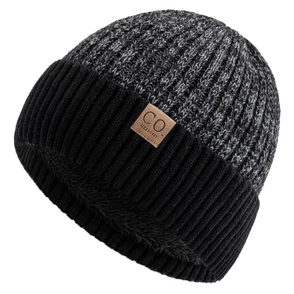 Fleece Lined Knit Beanie with Wind Resistant Design for Everyday Outdoor Winter Comfort