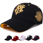 Structured Embroidered Baseball Cap with Decorative Geometric Details for Contemporary Streetwear Fashion