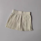 High Waist Pleated Tennis Skirt with Lightweight Athletic Streetwear Styling
