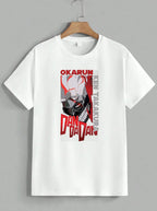 Vintage Anime Streetwear Graphic Tee with Manga-Inspired Urban Character Artwork