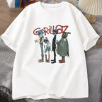 Retro Anime Streetwear Oversized Vintage Graphic Tee