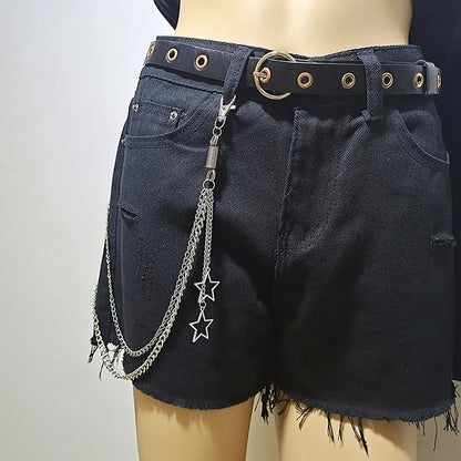 Double Layer Waist Chain for Grunge, Punk and Alternative Streetwear