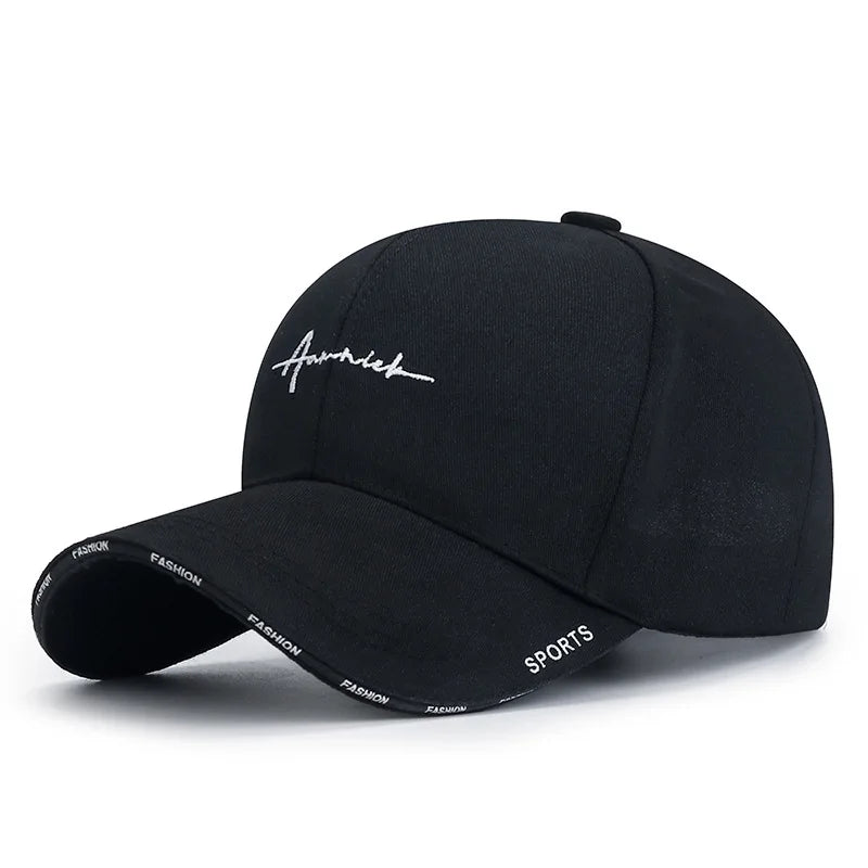 Unisex Adjustable Baseball Cap with Minimal Embroidered Detail for Casual Everyday Streetwear Style