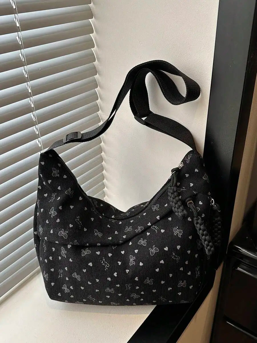 Large Slouchy Faux Leather Hobo Tote Bag with Relaxed Shoulder Design