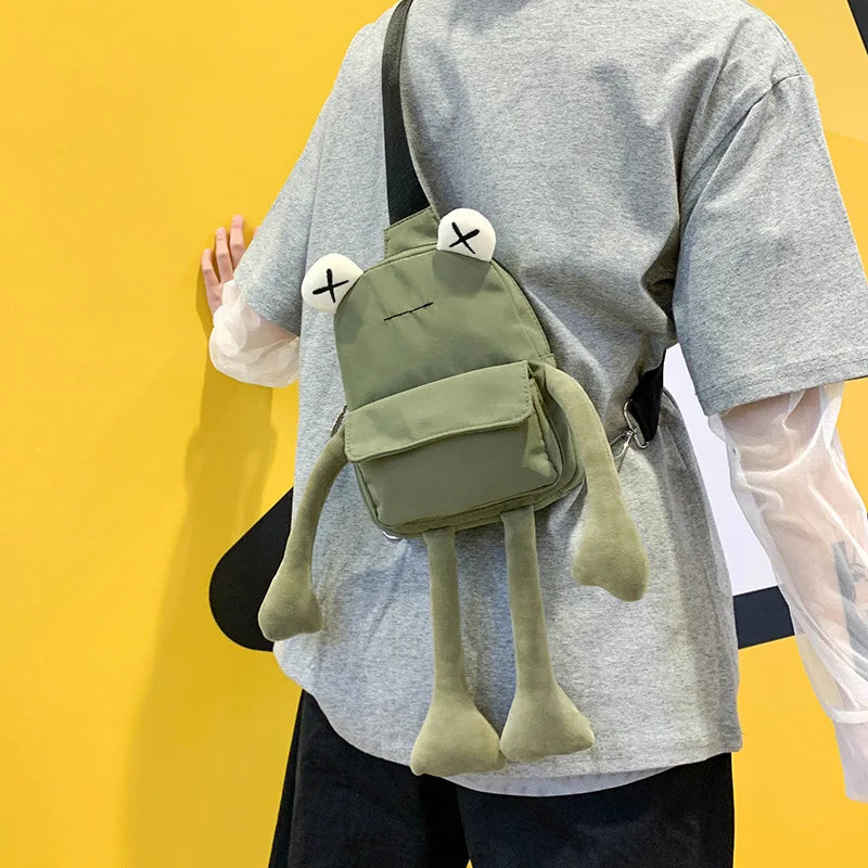 Compact Utility Crossbody Bag with Adjustable Strap Everyday Casual Design