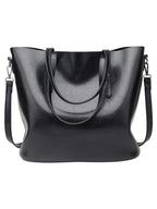 Minimalist Top Handle Tote Satchel Bag with Spacious Everyday Carry Design