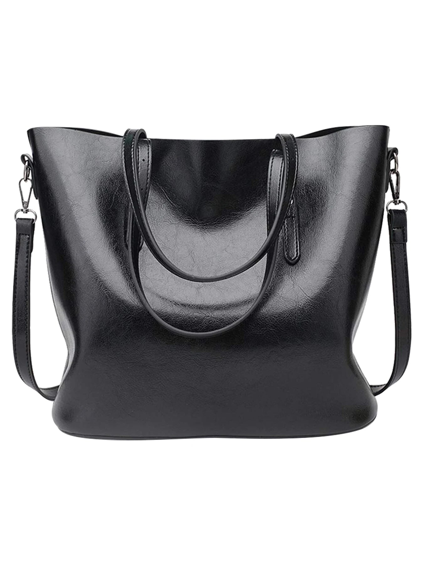 Minimalist Top Handle Tote Satchel Bag with Spacious Everyday Carry Design