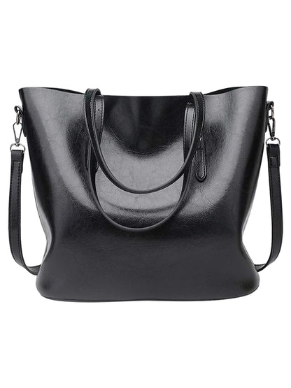 Minimalist Top Handle Tote Satchel Bag with Spacious Everyday Carry Design