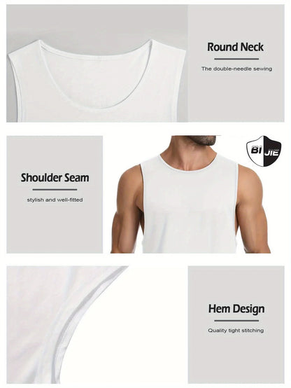 Artistic Cotton Tank Top with Retro Illustration Panels and Contemporary Streetwear Appeal