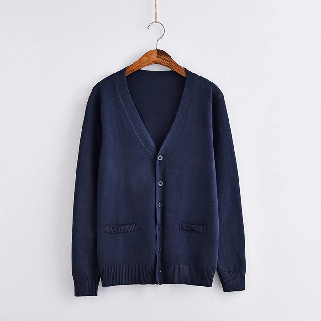 Women's Relaxed Open Front Knit Cardigan with Long Sleeve Everyday Silhouette