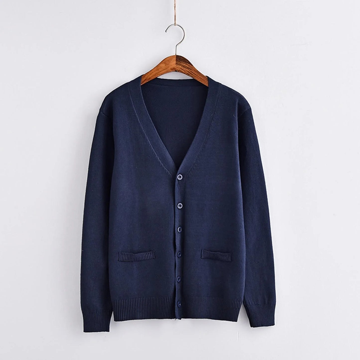Women's Relaxed Open Front Knit Cardigan with Long Sleeve Everyday Silhouette