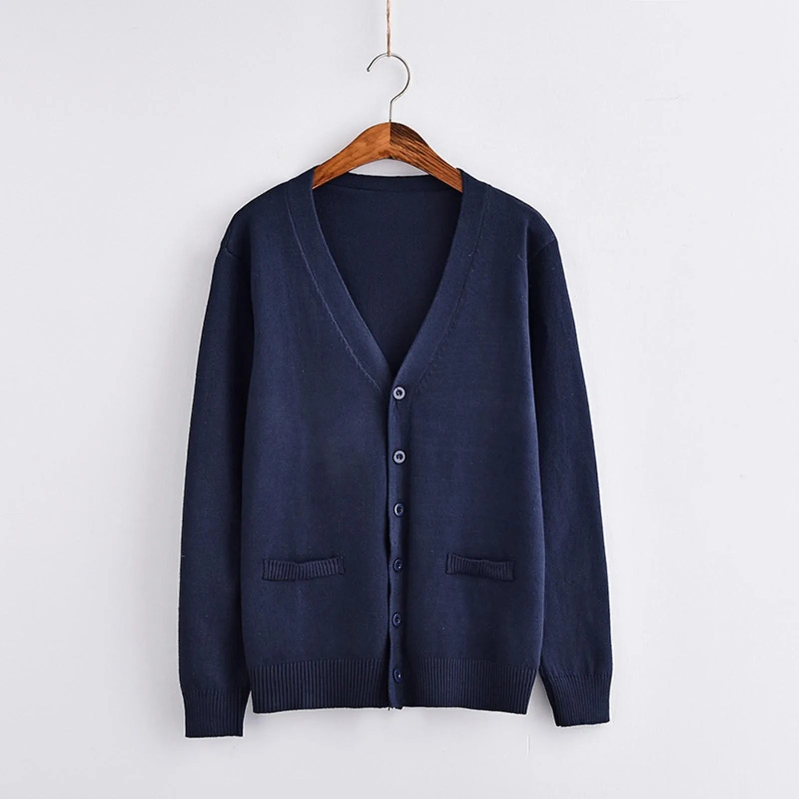 Women's Relaxed Open Front Knit Cardigan with Long Sleeve Everyday Silhouette