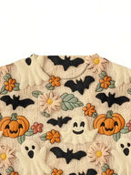Women's Festive Graphic Knit Crew Neck Relaxed Fit Seasonal Sweater