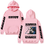 Anime Manga Streetwear Hoodie With Retro Graphic Panel Artwork Design