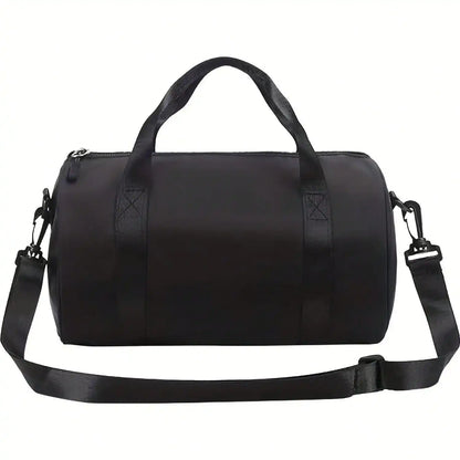 Mini Barrel Duffle Bag with Adjustable Strap Lightweight Travel Carry Design