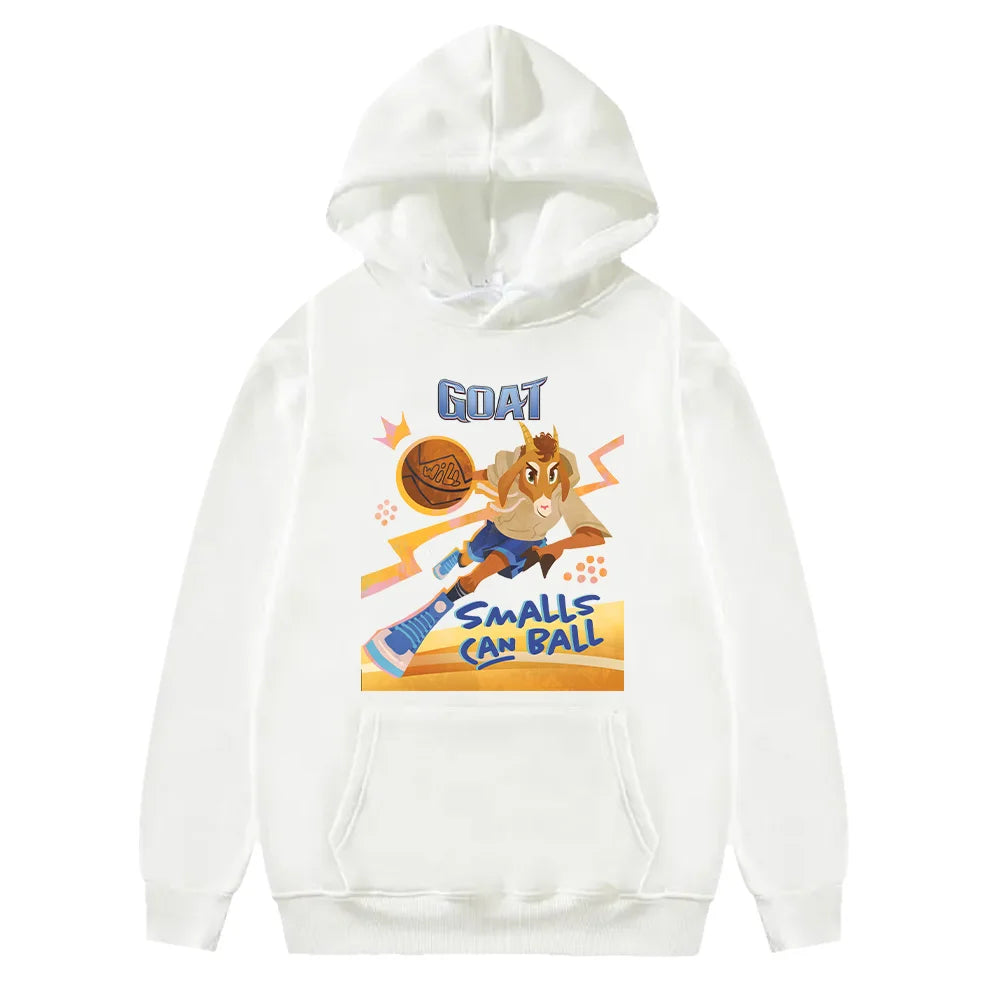 Anime Basketball Graphic Hoodie with Retro Manga Streetwear Style