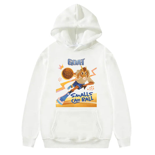 Anime Basketball Graphic Hoodie with Retro Manga Streetwear Style