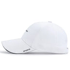 Unisex Adjustable Baseball Cap with Minimal Embroidered Detail for Casual Everyday Streetwear Style