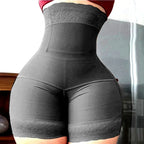 Open-Bust Zip-Front Mid-Thigh Shaping Bodysuit with Adjustable Straps
