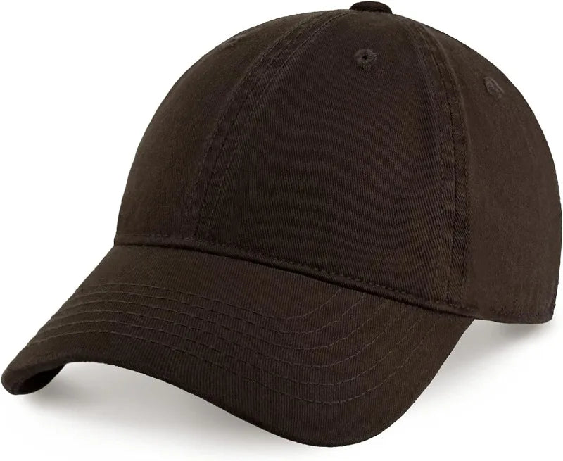 Minimalist Adjustable Cotton Dad Hat with Curved Brim for Everyday Streetwear Casual Fashion